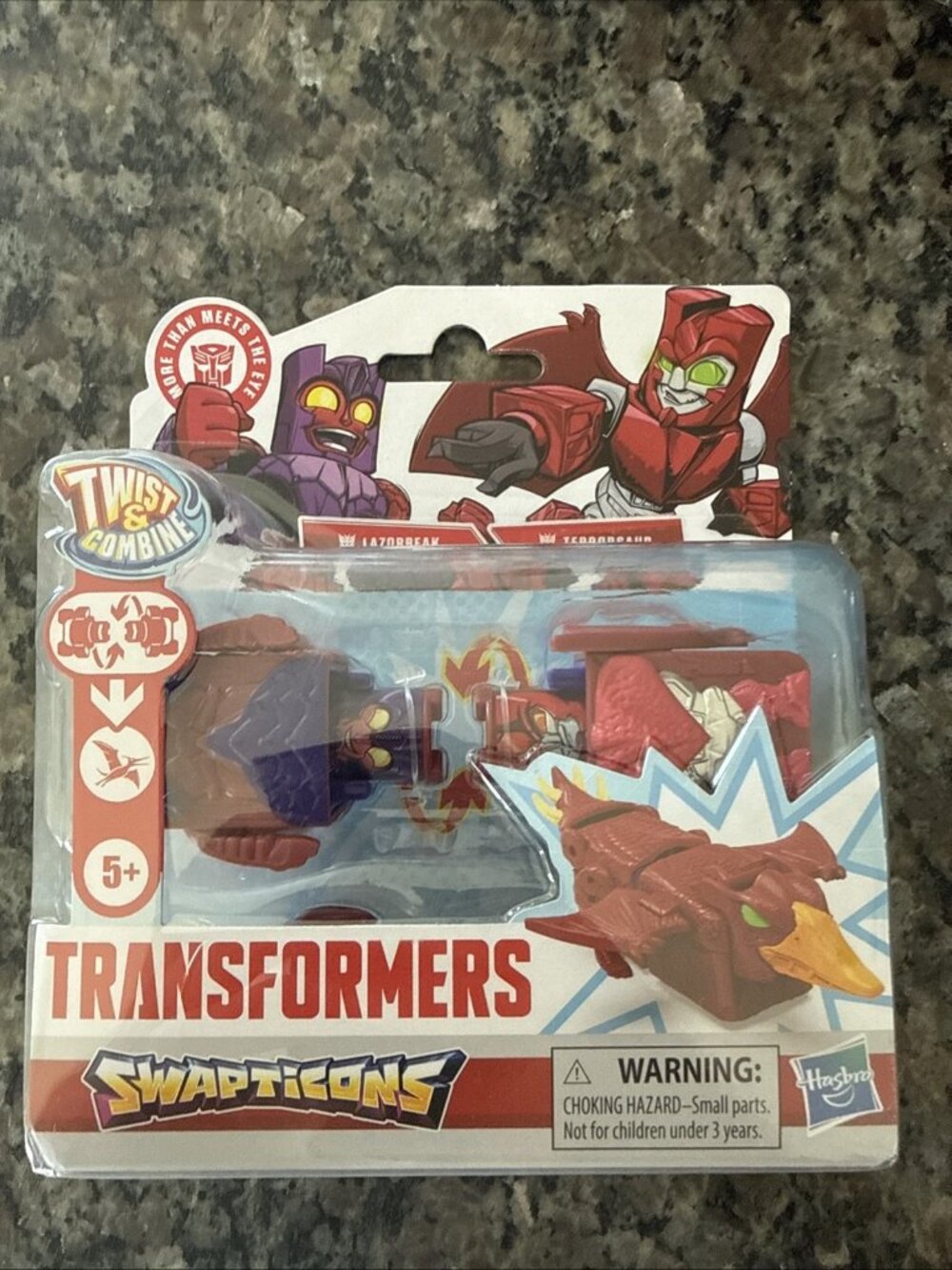 HASBRO TRANSFORMERS SWAPTICONS LAZORBEAK & TERRORSAUR NIB